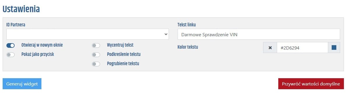 Cilësimet - program shoqërues automoli