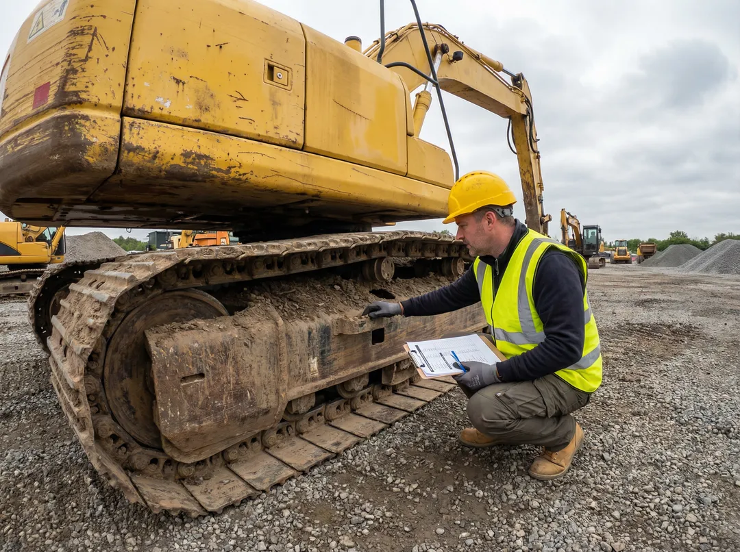 Wie man die Historie und den technischen Zustand von gebrauchten Baumaschinen vor dem Kauf überprüft