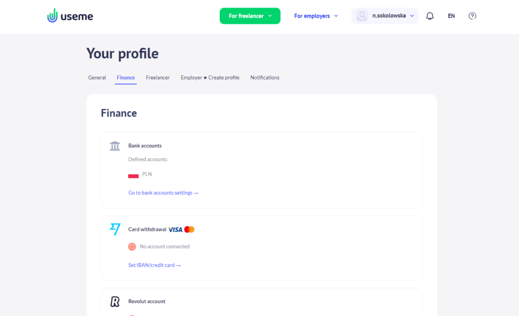 Financial data