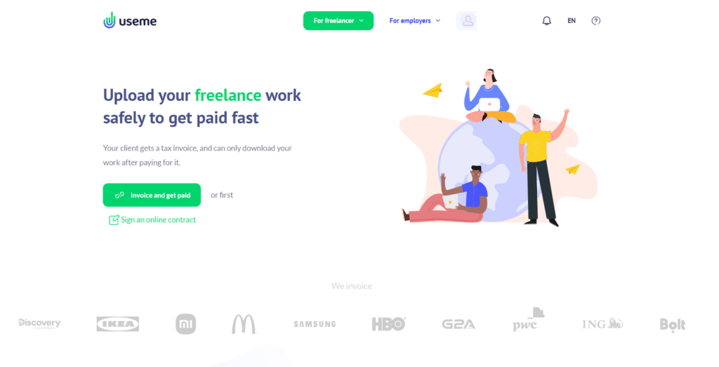Issue an invoice